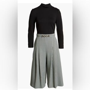 New With Tags Eliza j Twoffer Wide Leg Jumpsuit Size 14